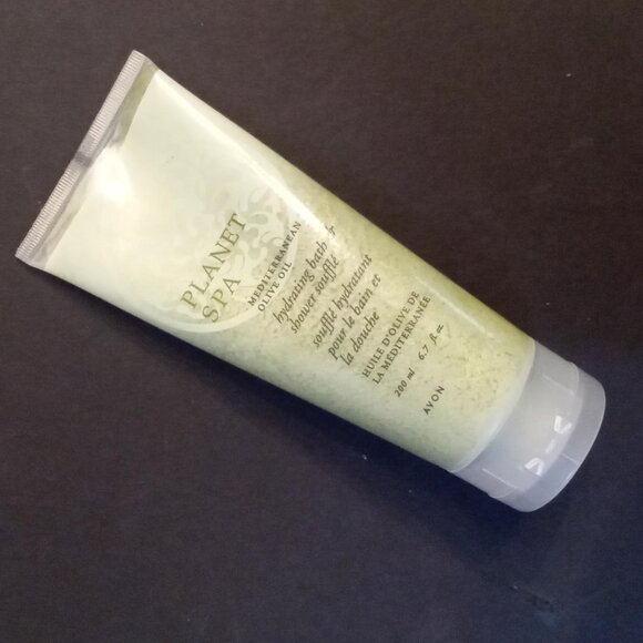 Planet Spa Mediterranean Olive Oil Hydrating Bath & Shower Gel Souffle HTF NEW - Picture 1 of 2